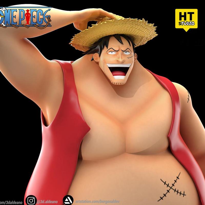 Demalo Black Fake Luffy One Piece