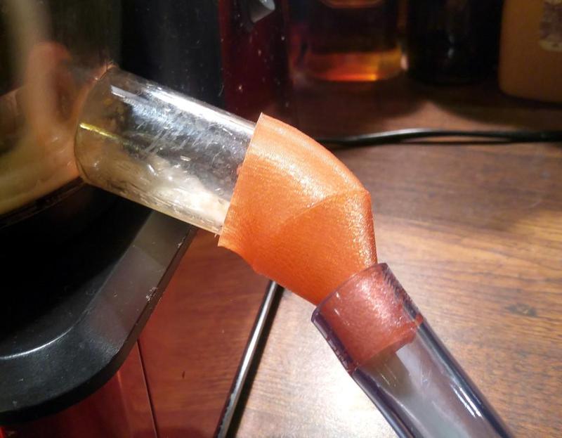 Slow juice squeezer (juicer) 33mm to 19mm reduction