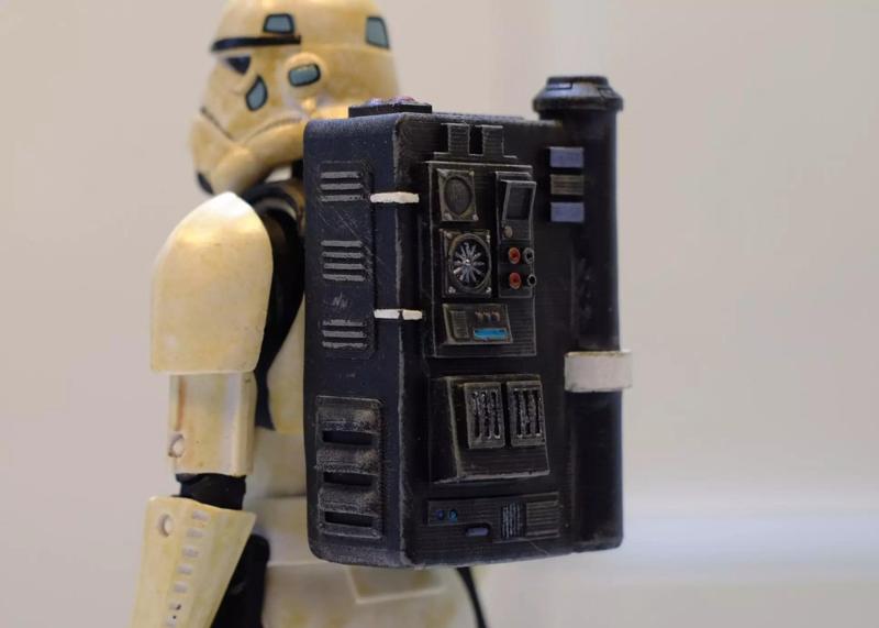 Star Wars Sandtrooper backpack alternate