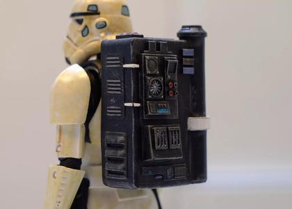 Star Wars Sandtrooper backpack alternate