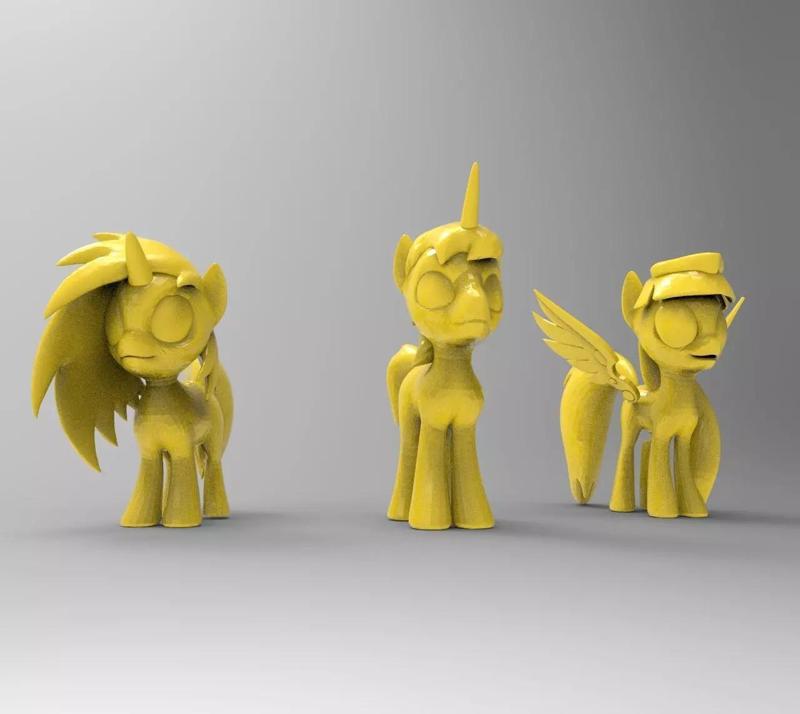 pony for 3D printing