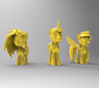 pony for 3D printing