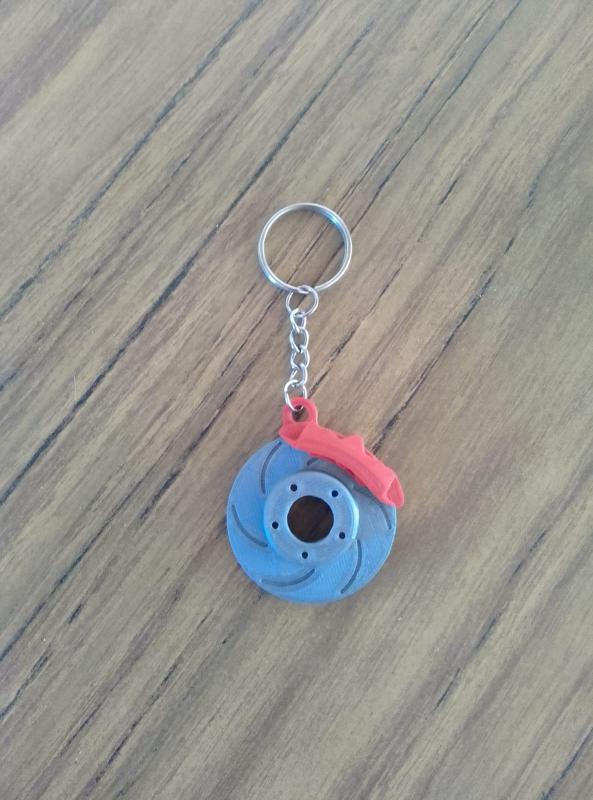 brake disc key ring