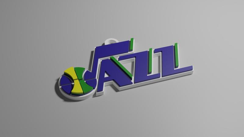 Utah Jazz KeyRing