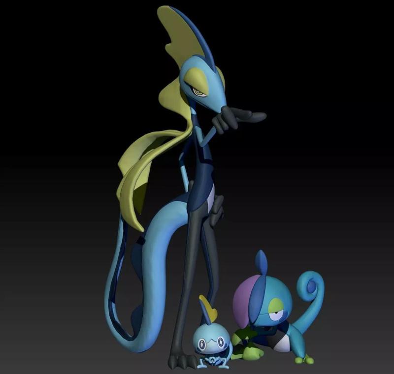 Pokemon Sobble Drizzile Inteleon