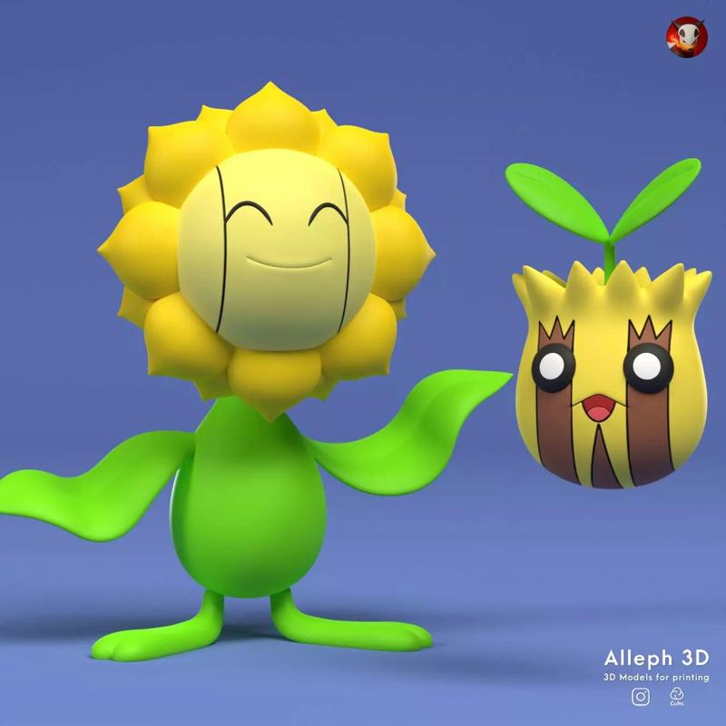 pokemon sunkern evolution pack