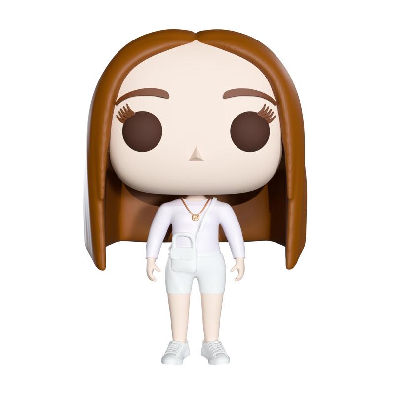 Funko pop girl and bag