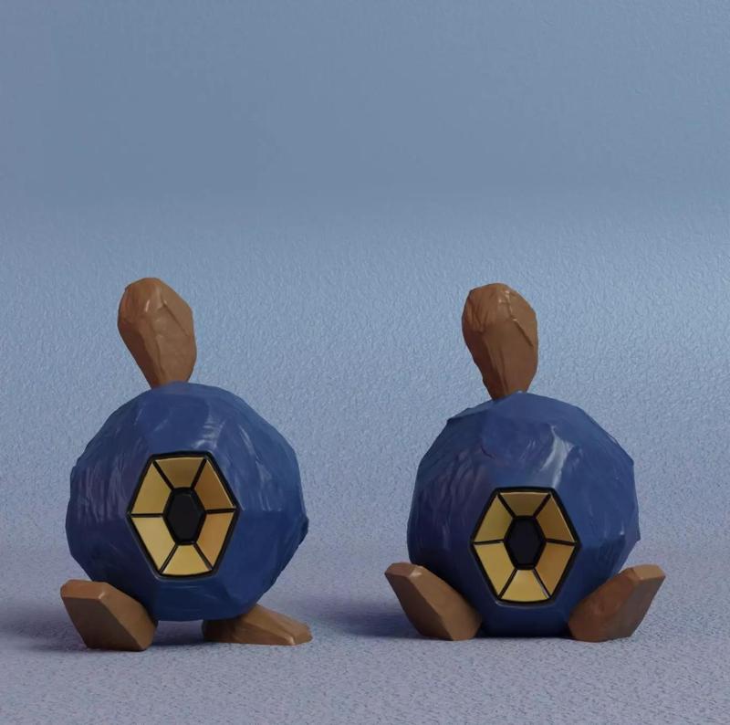 Pokemon - Roggenrola with 2 poses