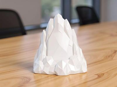 Iceberg Low-Poly 3D Printable