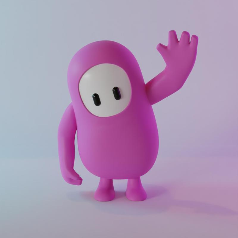 Fall Guys waving / Fall Guys waving