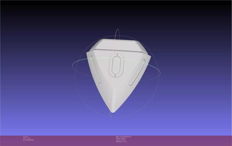 Evangelion Rei Unit 0 Backpack Printable Model