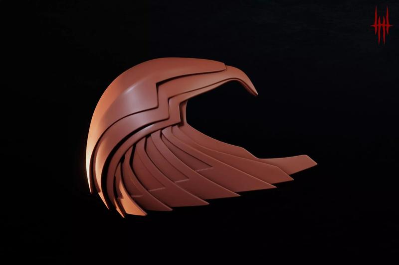 Asteria Golden Armor Helm inspired by Wonder Woman 84