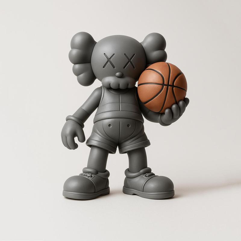 KAWS Basketball Player Decorative Figure