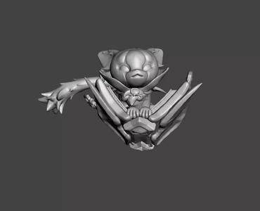 Bewitching Yuumi 3D Model