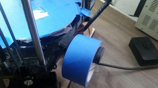 Blue Tape Holder for Geeetech G2S Delta 3D-Printer