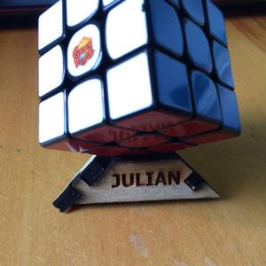 Customizable Laser-Cut Cube Stand