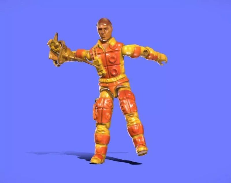 80s GI-JOE Flamethrower - 3D SCAN
