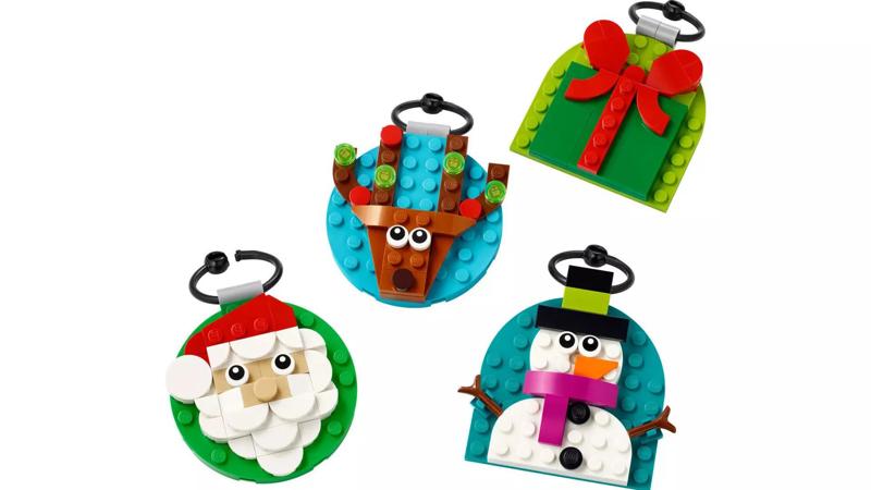 Wikibricks3D - 40744 Christmas Ornament Selection