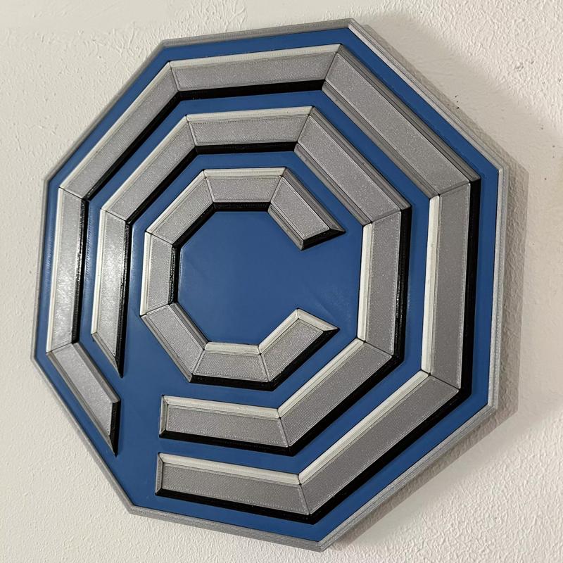 Robocop OCP Logo Wall Plaque