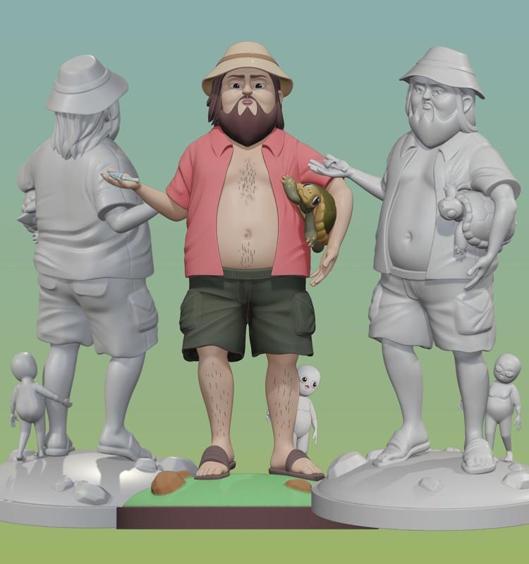 Fan Art Figurine Inspired by "Common Side Effects"