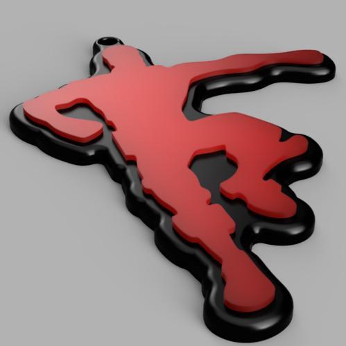Fortnite Game - Dancing Emote Key or Tote bag tag