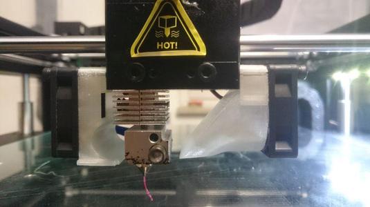 Fan Duct for Raise 3D N2/N2+, Single Extruder