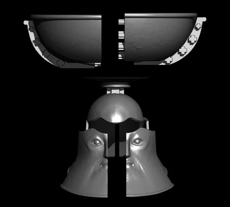 FIRE PRELATE HELM - Elden Ring cosplay fan art Stl model