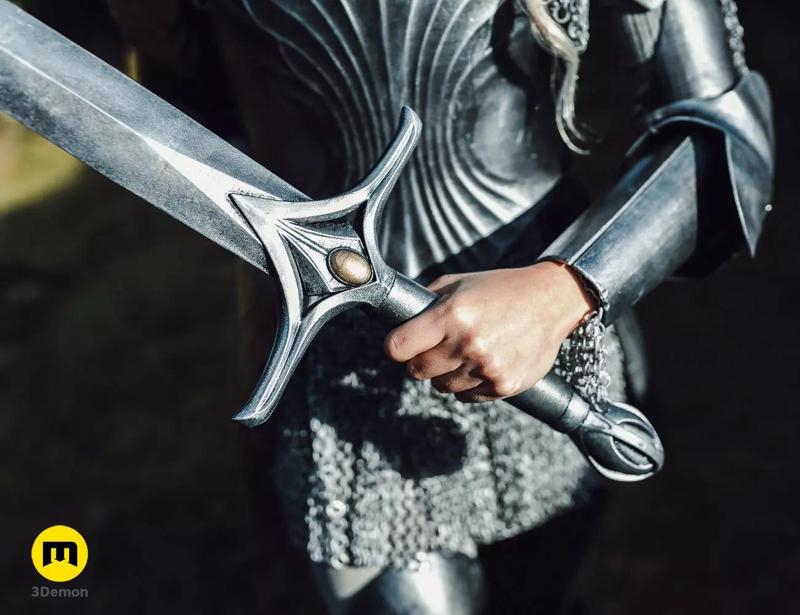Galadriels Sword and Scabbard - Rings of Power