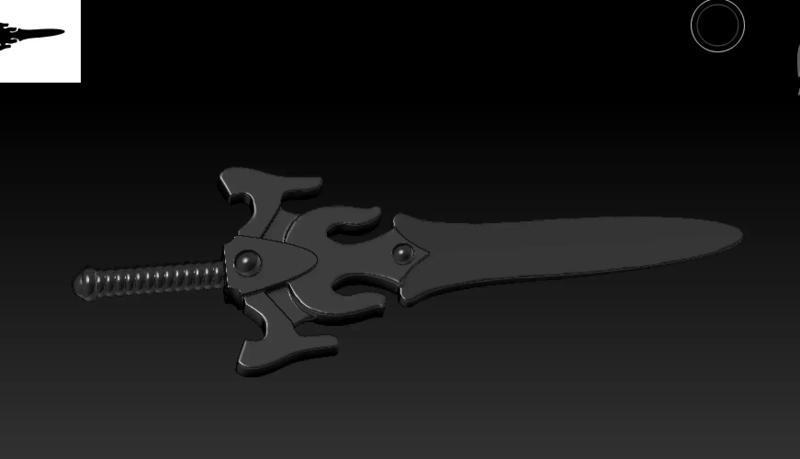 GRAYSKULLMAN SWORD MOTU VINTAGE