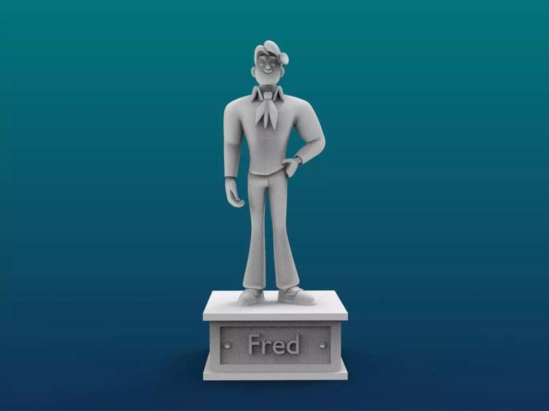Fred Cartoon Figure Print 3D Printer