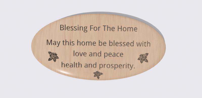 Blessing for the Home plaque, fridge magnet, new home gift, Christian gift