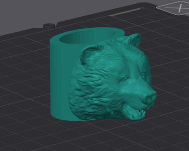 Bear Cub Scout Neckerchief Slide