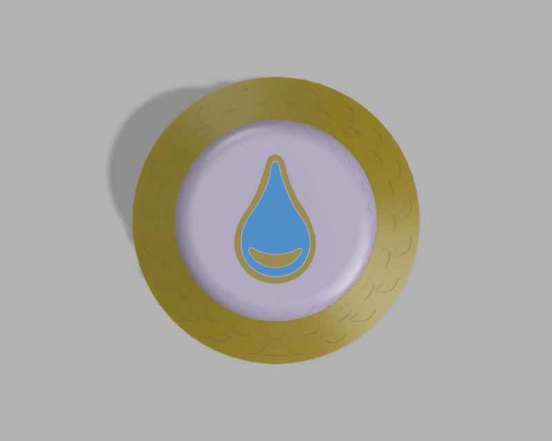 Water Badge (Paldea) || Water Medal (Paldea)