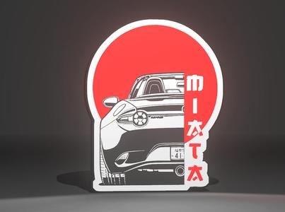 Mazda MX5 Lightbox Led Lamp