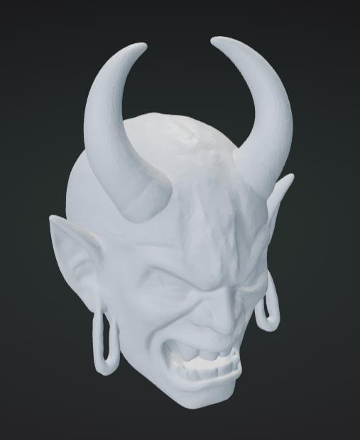 Oni mask prop