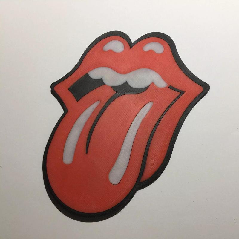 The Rolling Stones Logo Coaster