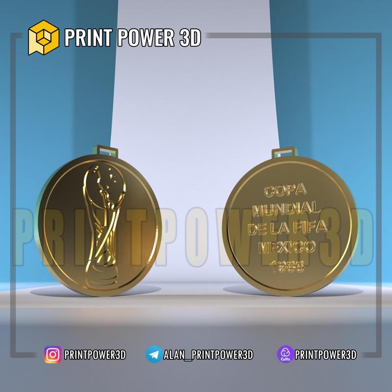 Mexico 86 World Cup Medal