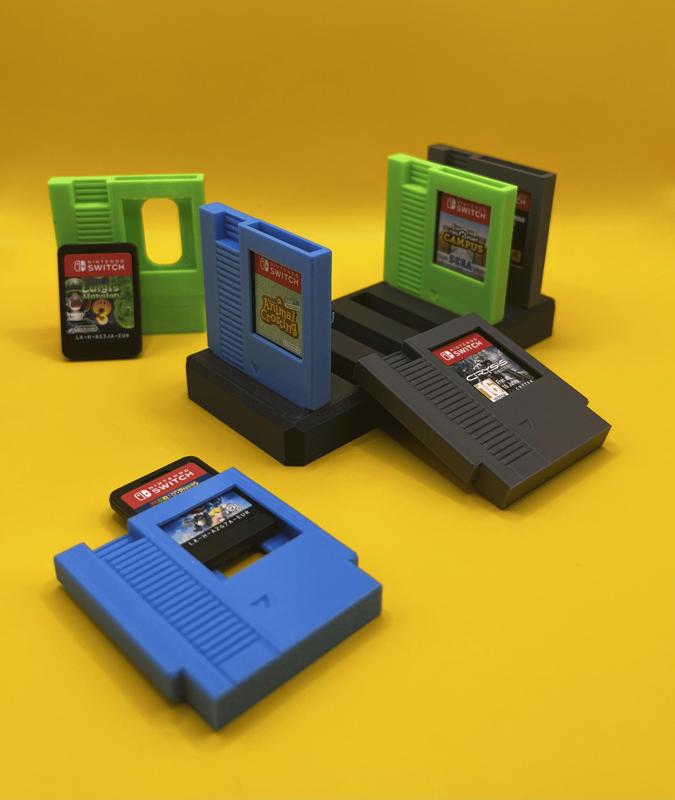 Nintendo Switch Cartridge Stand - |COMERCIAL LICENSE|