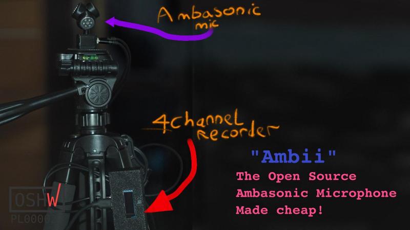 Ambii | DIY Ambisonic Mic + Recorder