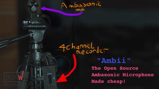 Ambii | DIY Ambisonic Mic + Recorder