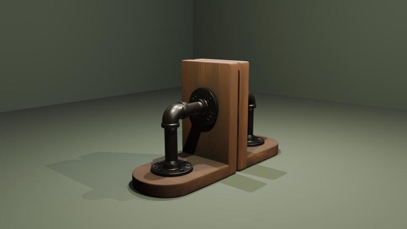 Industrial Bookend