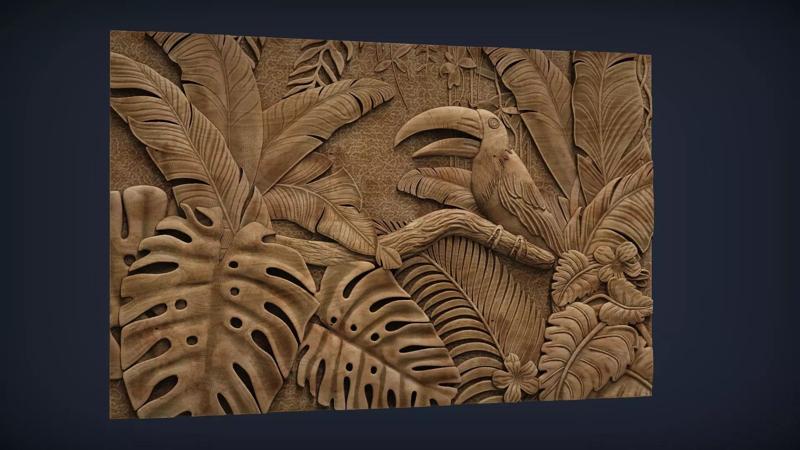 Tropical Forest Wall decor