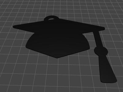 graduates keychain birrette