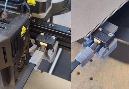 Ender-3 V3 KE - Vibration Compensation Sensor Permanent Dock