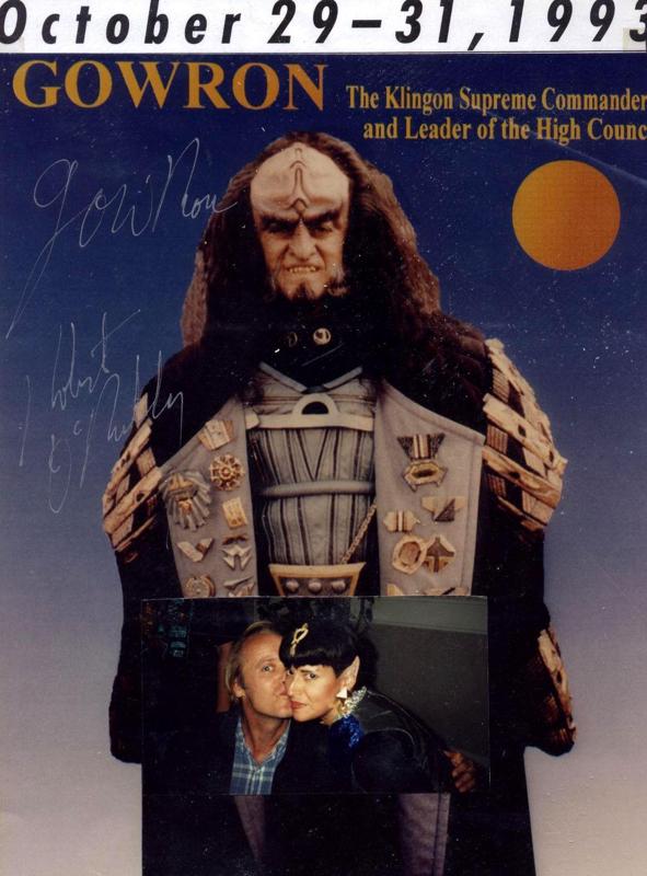 Chancellor Gowron Robe Medals and Awards