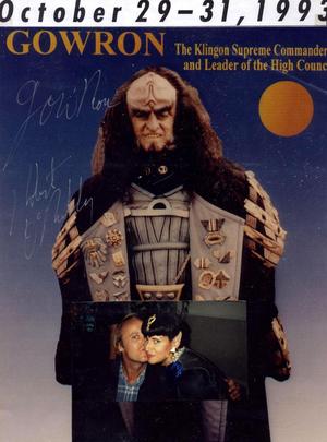 Chancellor Gowron Robe Medals and Awards