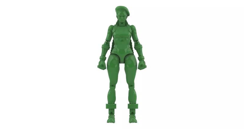 Cammy - Street Fighter - ARTICULATED ACTION FIGURE 150mm