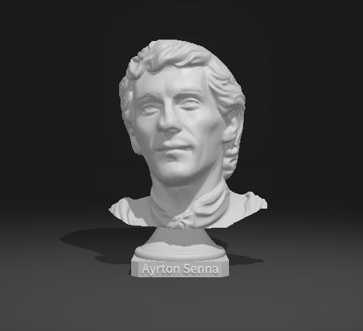 Ayrton Senna Premium Statue