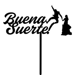 Buenas Suerte pareja Topper