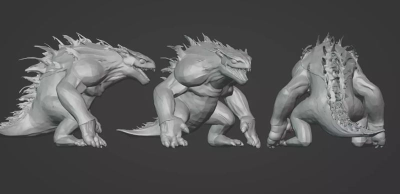 Blurggg 3D Sculpt - Stylized Alien Creature Model